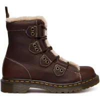 Dr. Martens Schnürschuhe 1460 Lace To Toe Fur Lined DM41417200 Braun