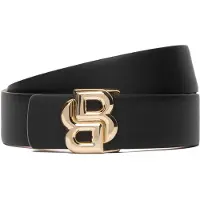 BOSS Ledergürtel "Icon-G Sr30" mit Double-B-Monogramm
