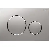 Geberit Sigma Betätigungsplatte: Chrom matt, für UP320 oder UP720 Spülkasten
