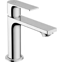 Hansgrohe Rebris E Einhebel-Waschtischarmatur 110 CoolStart mit Zugstangen-Ablaufgarnitur