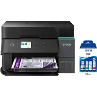 Epson EcoTank ET-3950 + 1 Set zusätzliche Tintenflaschen