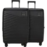 Samsonite Intuo Expandable Spinner 69 cm Doppelpack Black