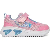 Geox Halbschuhe für Kinder Modell J55E9B0ASKNCE8E4 in Hellblau, Weiß und Rosa