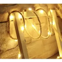 BURI LED-Deko-Tau Licht Beleuchtung Lichterkette wohnen Wohnaccessoire Deko chic Set