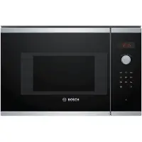 Bosch Serie 4 BFL523MS0, Integriert, Solo-Mikrowelle, 20 l, 800 W, Eingebautes Display, LED