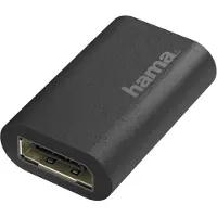 Hama 00200345, DisplayPort, DisplayPort, Schwarz