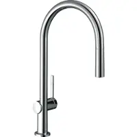 Hansgrohe Talis M54 Armatur Wasserhahn Einhebel-Küchenmischer 210, Ausziehauslauf, 1jet Chrom - inkl.