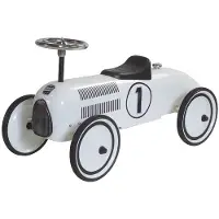 Retro Roller Laufauto Lewis White
