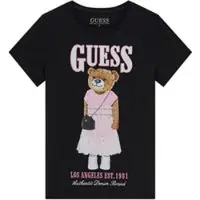 GUESS T-Shirt J6RI10 K6YW4 Schwarz Regular Fit