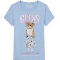 GUESS T-Shirt J6RI10 K6YW4 Himmelblau Regular Fit