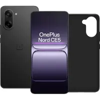 OnePlus Nord CE 5 128GB Schwarz 5G + BlueBuilt Backcover Schwarz