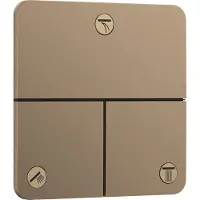 Hansgrohe ShowerSelect Com.Q Ventil 3 Verbr.BBR Brushed Bronze, 15587140