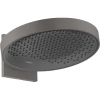 Hansgrohe Kopfbrause RAINFINITY 360 Wandmontage brushed black chrome Wandmontage