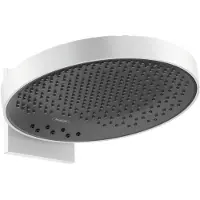 Hansgrohe Rainfinity Kopfbrause 360 3jet mit Wandanschluss, Mattweiß