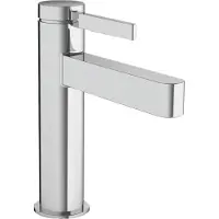 Hansgrohe Finoris Einhebel-Waschtischmischer 110 mit Push-Open Ablaufgarnitur, Chrom