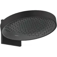 Hansgrohe Rainfinity Kopfbrause 360 1jet mit Wandanschluss, Mattschwarz