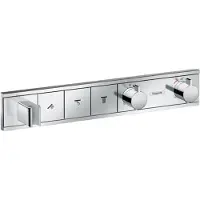 Hansgrohe RainSelect Fertigset Unterputzmodell für 3 Verbraucher, 15356000, Farbe: Chrom
