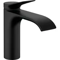 Hansgrohe Waschtischmischer Vivenis ComfortZone 110 CoolStart o. Ablaufgarnitur mattschwarz