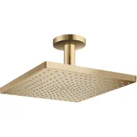 Hansgrohe Kopfbrause Raindance E 300 300x300mm brushed bronze 19 l/min brushed bronze 1jet, Deckenmontage
