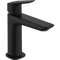 Hansgrohe Einhebel-Waschtischmischer 110 LOGIS CoolStart o Ablaufgarnitur mattschwarz