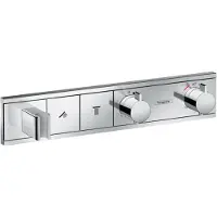 Hansgrohe RainSelect Fertigset Unterputz für 2 Verbraucher m. integr. Brausehalter