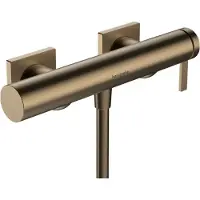 Hansgrohe Einhebel-Brausemischer Tecturis E Aufputz brushed bronze brushed bronze