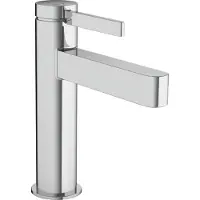 Hansgrohe Finoris Einhebel-Waschtischmischer 110 CoolStart mit Push-Open Ablaufgarnitur, Chrom