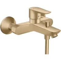 Hansgrohe Wannen-Einhebelmischer Talis E AP, brushed bronze