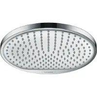 Hansgrohe Crometta S, Fester Duschkopf, Chrom, Zimmerdecke