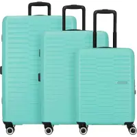 American Tourister Sunset Hills Trolley Set A Mint Green 76cm