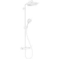 Hansgrohe Showerpipe CROMA SELECT S 280 1 jet mattweiss mit Raindance Handbrause