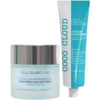 London Botanical Laboratories Coco Cloud Reinigungsgel + Hyaluronsäure-CBD-Tagescreme 150 ml