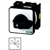 Eaton T0-3-8233/EZ Stufenschalter 043599 Kont6 20A 1-6 45° 6Stufen 45° rast.