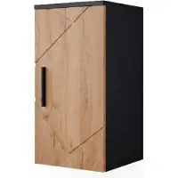 Vicco Badschrank Irma Goldkraft Eiche/Anthrazit 30 x 59 cm, Model 39457