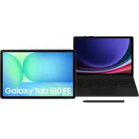 Samsung Galaxy Tab S10 FE 10,9 Zoll 128GB Wi-Fi Grau + Tastaturhülle QWERTZ