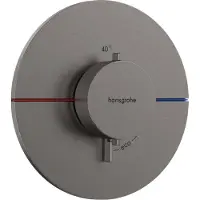Hansgrohe Fertigmontageset ShowerSelect Comfort S Thermostat, UP brushed black chrome brushed black chrome