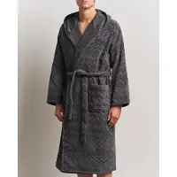 Missoni Bademantel Chalk Hooded Anthracite Grey-S