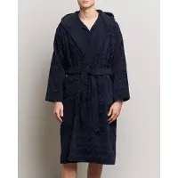 Missoni Bademantel Chalk Hooded Unisex Blue-S