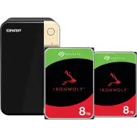 Qnap TS-264-8G + Seagate Ironwolf 8 TB Doppelpack