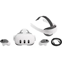 META Quest 3 512GB + BlueBuilt PC Link-Kabel + Elite Strap