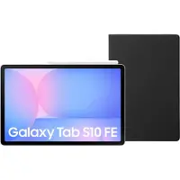 Samsung Galaxy Tab S10 FE 10,9 Zoll 256GB Wi-Fi Hellblau + BlueBuilt Book Case Schwarz