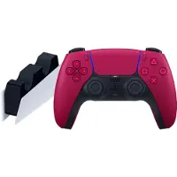 Sony PlayStation 5 DualSense kabelloser Controller Cosmic Red + Ladestation