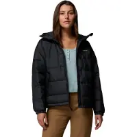 Columbia - Isolierende Kapuzenjacke - Pike Lake III Hooded Jacket Black für Damen - Größe S - schwarz