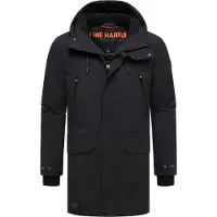 STONE HARBOUR Wintermantel "Kitraan XX" Langer Herren Winterparka mit zahlreichen Taschen