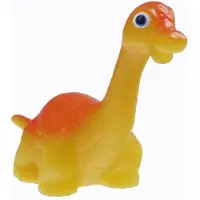 Niermann Leuchten Nachtlicht Brachiosaurus - Maße: 15 cm x 9 cm x 22 cm - Farbe: gelb-orange; 80017