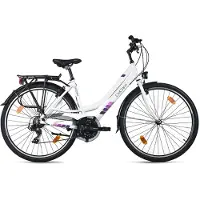 Dacapo Trekkingrad "Damen 28 Ravenna 50 Weiß 21 Gänge RH 48 cm" 21 Gang Shimano Tourney Schaltwerk Kettenschaltung