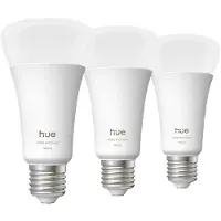 Philips Hue A67 White & Color 1.600 lm E27 3er-Pack