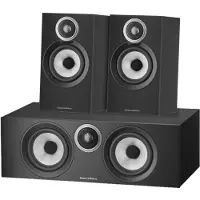 Bowers & Wilkins HTM6 S3 + 607 S3 (Paar) Schwarz