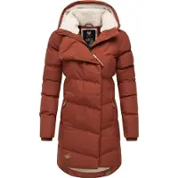 Ragwear Wintermantel "Pavla" stylischer Winterparka mit Teddyfutter und Kapuze