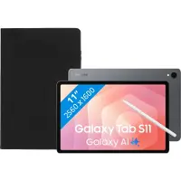 Samsung Galaxy Tab S11 11 Zoll 512GB Wi-Fi Grau + Book Case Schwarz